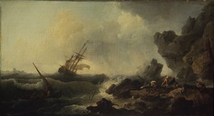 Tormenta en el mar