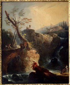La cascada de Claude Joseph Vernet