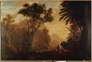 Paisaje con San Onofre de Claude Lorrain