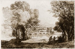 Un paisaje italiano, 1913 de Claude Lorrain