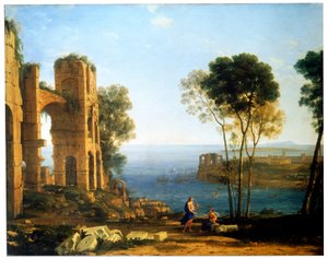 Vista costera con Apolo y la Sibila de Cumas, entre 1645 y 1649
