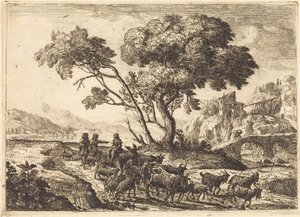 Partida hacia los campos de Claude Lorrain