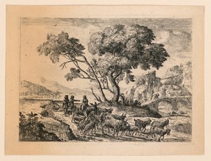 Partida hacia los campos de Claude Lorrain