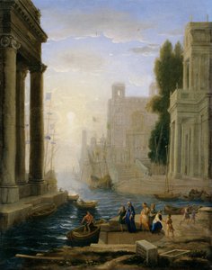 Embarque de Santa Paula de Claude Lorrain