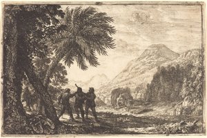 Paisaje con Bandidos de Claude Lorrain