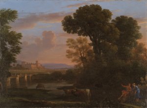 Paisaje Pastoral de Claude Lorrain
