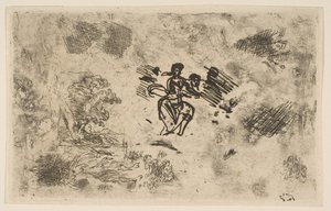 Mujer Sentada y Otros Bocetos de Claude Lorrain
