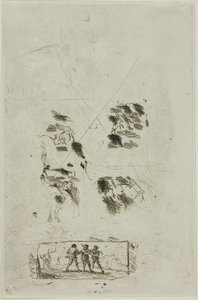 Estudio para una escena con bandidos de Claude Lorrain