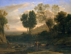 Amanecer, c.1646-47 de Claude Lorrain
