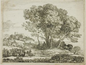 El Pastor de Cabras de Claude Lorrain