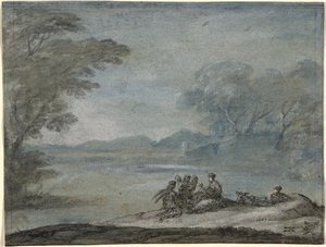 El descanso en la huida a Egipto