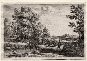El Puente de Madera de Claude Lorrain