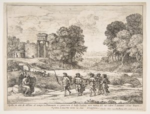 Tiempo, Apolo y las Estaciones de Claude Lorrain