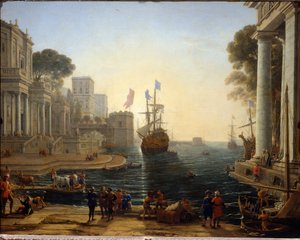 Ulises presenta a Criseida a su padre (Pintura)