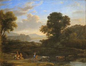 Paisaje Pastoral de Claude Lorrain