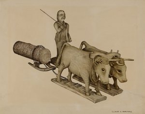 Transporte de troncos de Claude Marshall