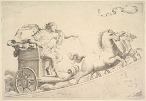 Alegoría en honor de Luis XIV de Claude Mellan