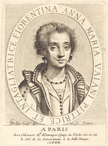 Anna Maria Vaiani de Claude Mellan