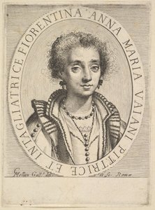 Anna Maria Vaiani de Claude Mellan