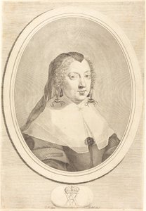 Ana de Austria de Claude Mellan