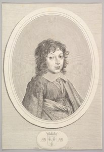 Armand de Bourbon, príncipe de Conti de Claude Mellan
