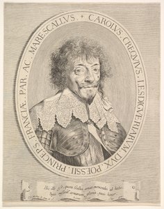 Charles I de Créquy, duque de Lesdiguières, 1633 de Claude Mellan
