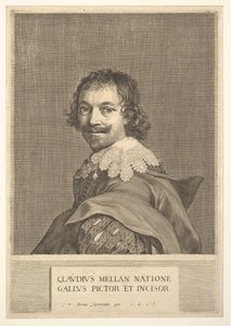 Claude Mellan: Autorretrato, 1635 de Claude Mellan