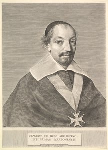 Claude de Rebé, Arzobispo de Narbona de Claude Mellan