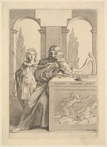 David: Página de título para Talon, La Historia Sagrada, III, 1645