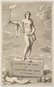 Figura femenina de Claude Mellan