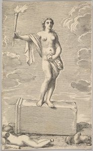 Figura Femenina de Claude Mellan