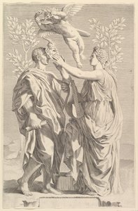 Frontispicio: Horacio, Quinti Horatii Flacci Opera, 1642