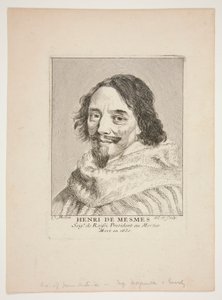 Enrique de Mesmes de Claude Mellan