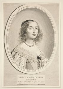 Henriette-Marie Montmort de Buade-Frontenac de Claude Mellan