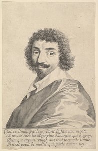 Jean-Louis Guez de Balzac, ca. 1635-37 de Claude Mellan
