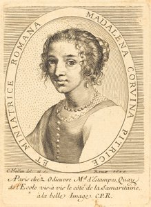 Maddalena Corvina de Claude Mellan