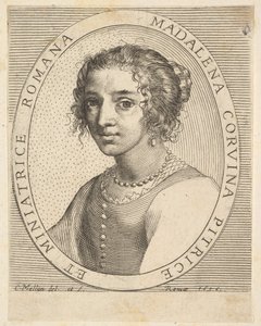 Maddalena Corvina, 1636 de Claude Mellan