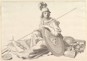 Minerva de Claude Mellan