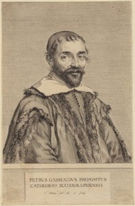 Retrato de Pierre Gassendi de Claude Mellan