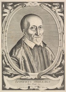 Retrato de Luis de Orleans, 1622 de Claude Mellan
