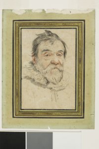 Retrato de un anciano barbudo