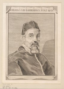 Portarretrato de Urbano VIII de Claude Mellan