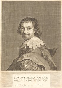 Autorretrato de Claude Mellan