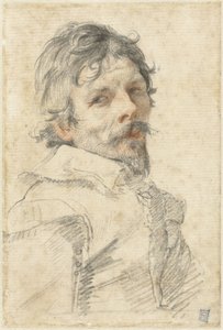 Autorretrato, c. 1640 de Claude Mellan