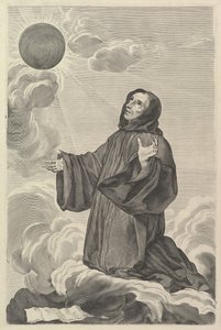 San Benito en éxtasis