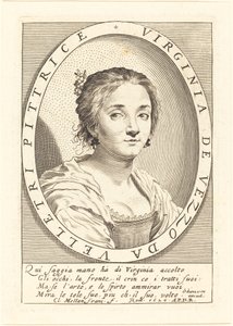Virginia da Vezzo de Claude Mellan