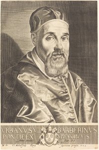 Urbano VIII de Claude Mellan after Simon Vouet