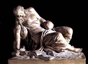 La Magdalena Penitente de Claude Michel Clodion