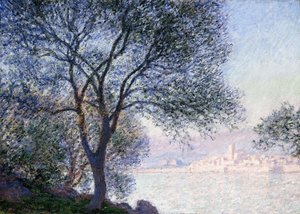 Antibes visto desde el Salis de Claude Monet