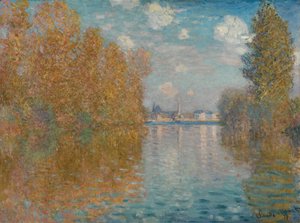 Efecto de otoño en Argenteuil, 1873 de Claude Monet